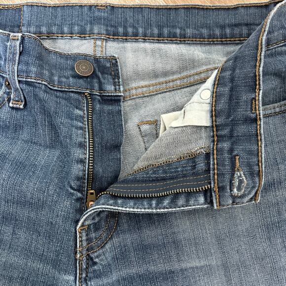 511 Levi Strauss & Co Woman's Blue Washed Straight Leg Jeans W30 L30 - Picture 4 of 7